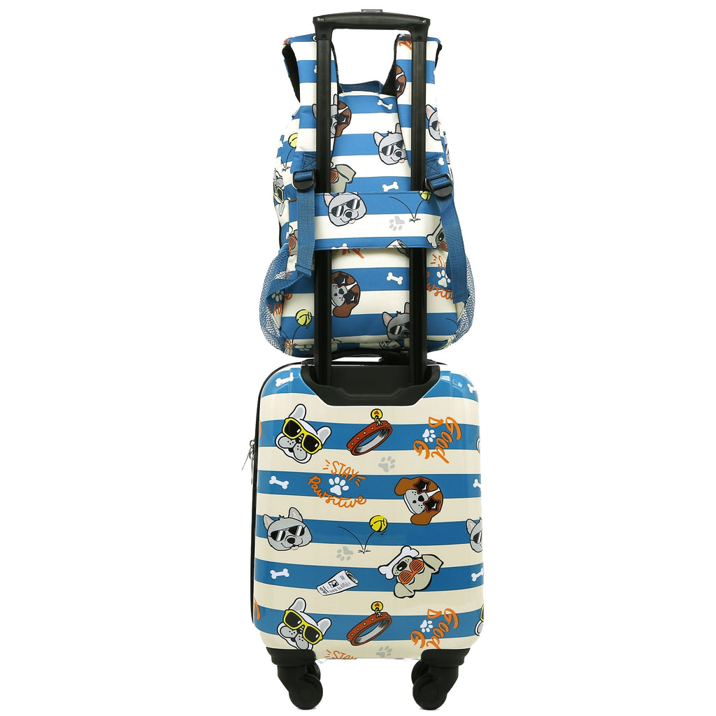 Travelers Club Dog 5 Piece Luggage Set
