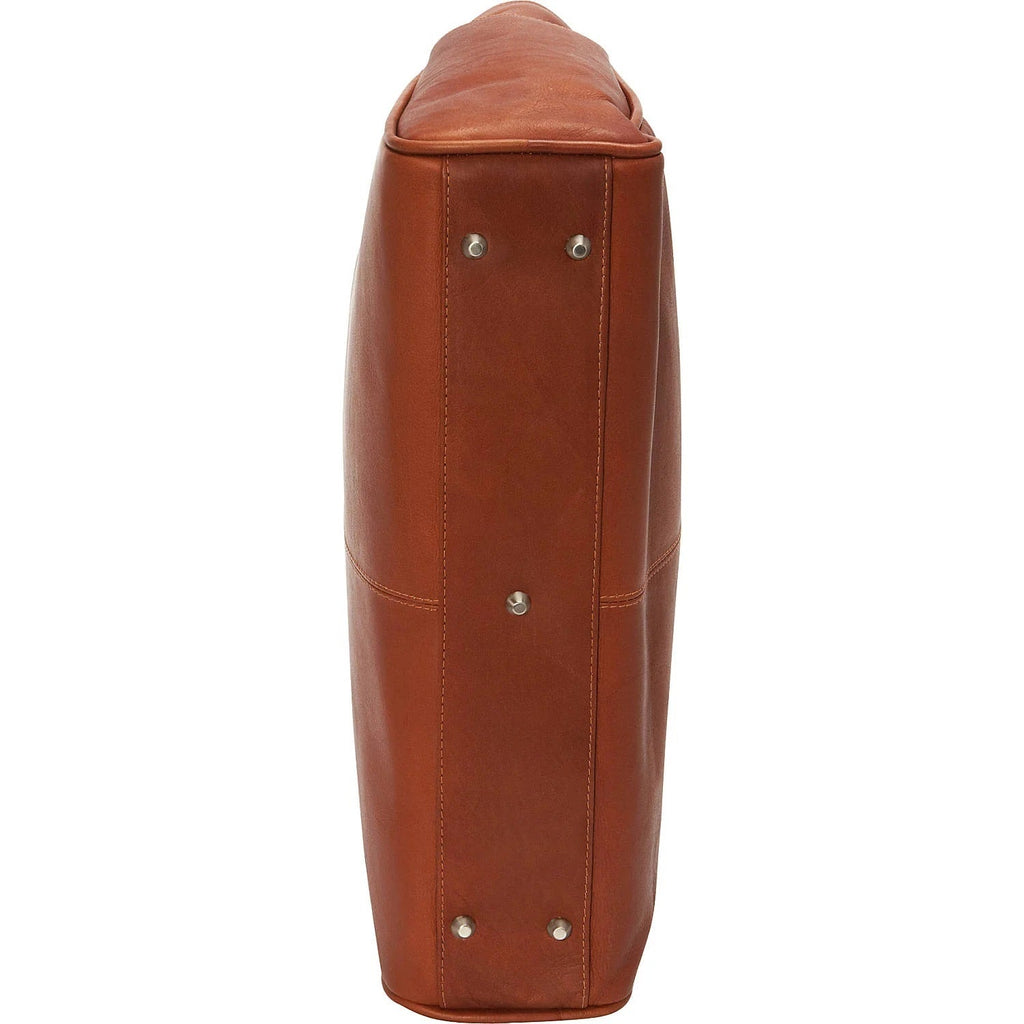 Piel Leather Ladies Laptop Tote With Pockets