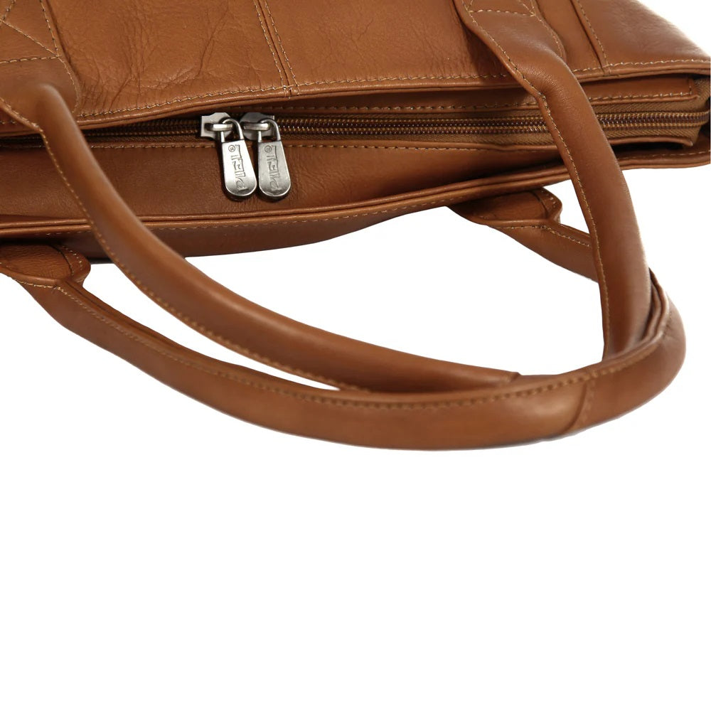 Piel Leather Small Tote Bag