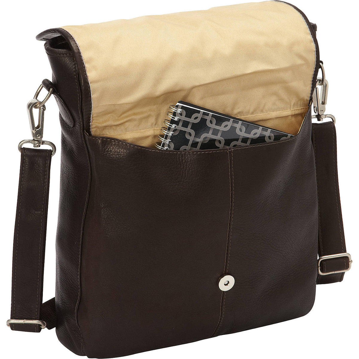Piel Leather Laptop/Tablet Carry all Tote Bag