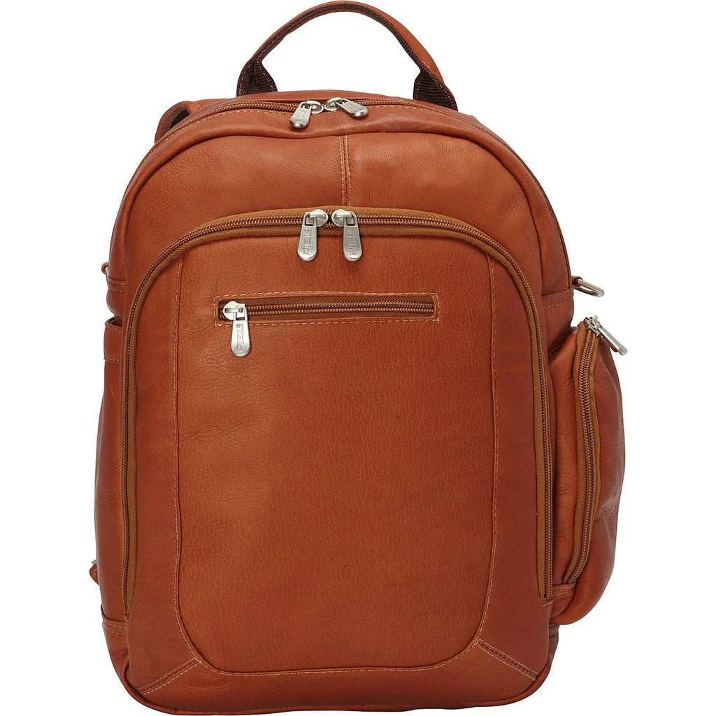 Piel Leather Laptop Backpack/Shoulder Bag