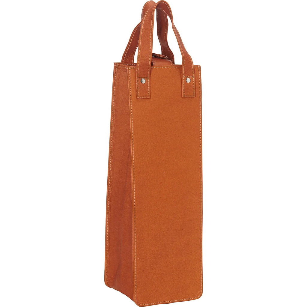 Piel Leather Single Wine Tote