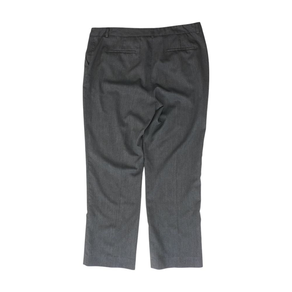 Charcoal Solid Dress Pants