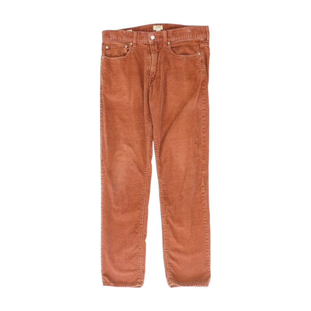 Brown Solid Pants