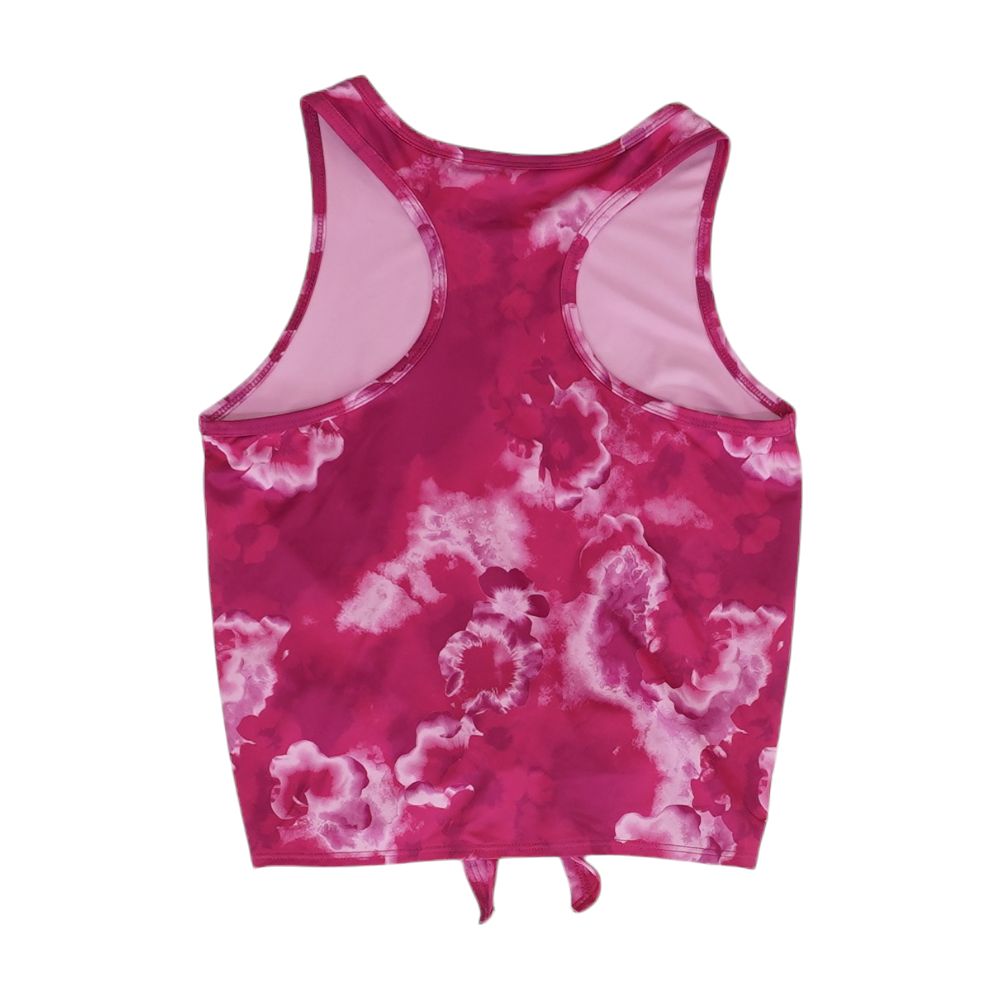 Pink Floral Tank Top