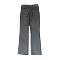 Black Solid Pants