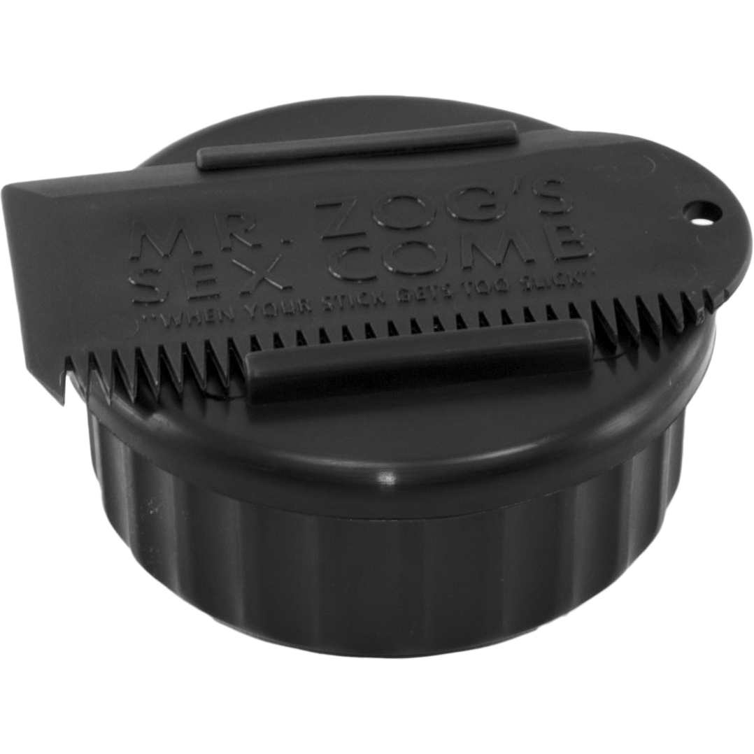 Wax Container with Comb - Black