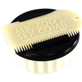 Wax Container with Comb - White