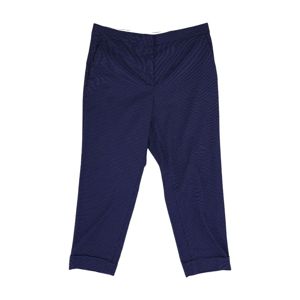 Blue Houndstooth Pants
