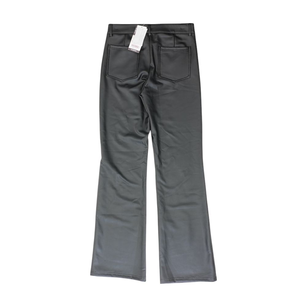 Black Solid Pants
