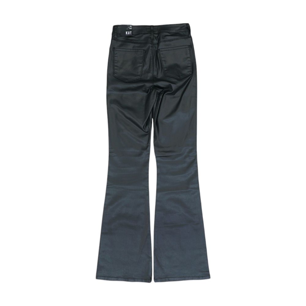Black Solid Pants