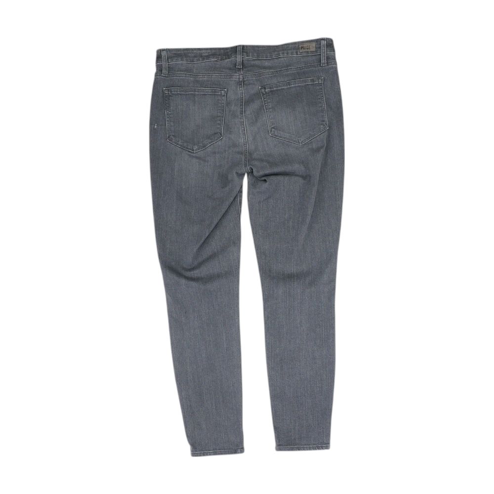 Gray Solid Pants
