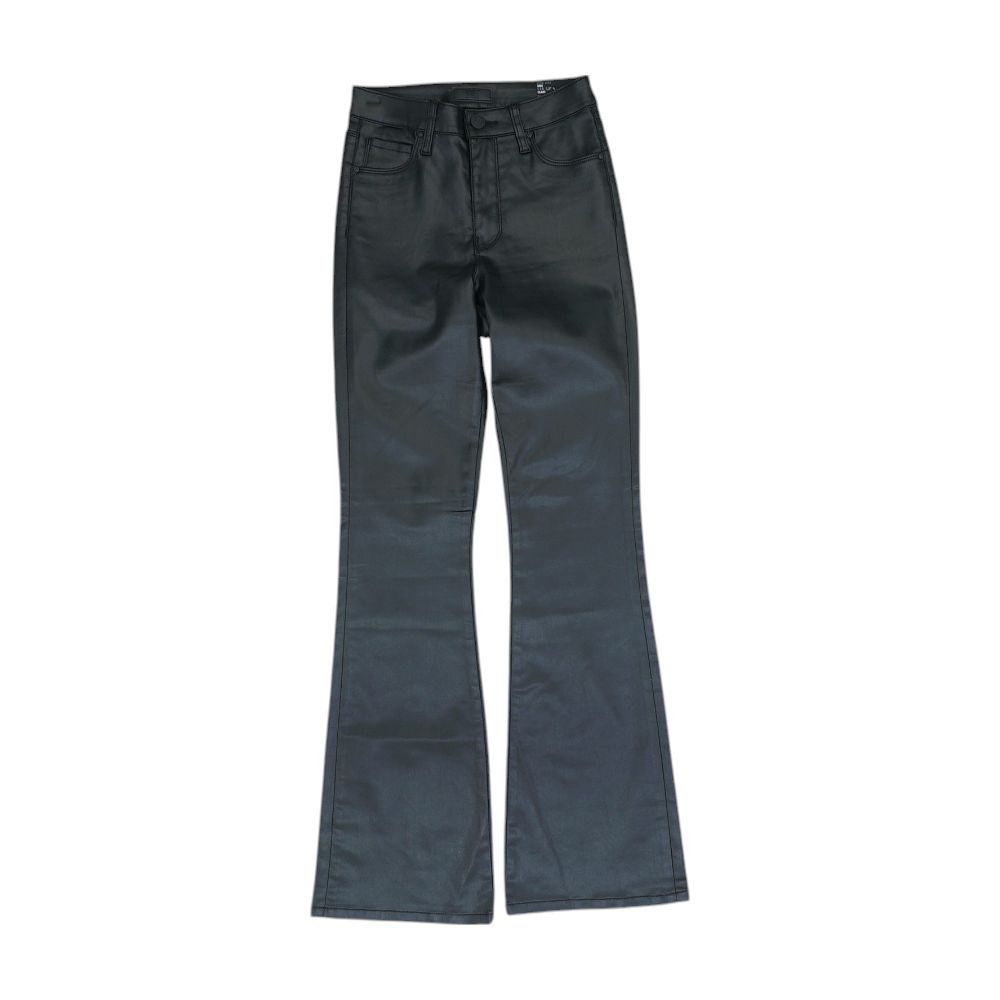 Black Solid Pants