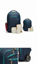 Modular tech-friendly travel backpack