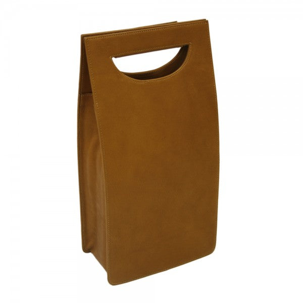 Piel Leather Double Wine Carrier
